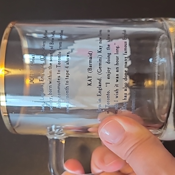 Vintage Pig and Whistle Beer Tanker Glass - Picture 3 of 3